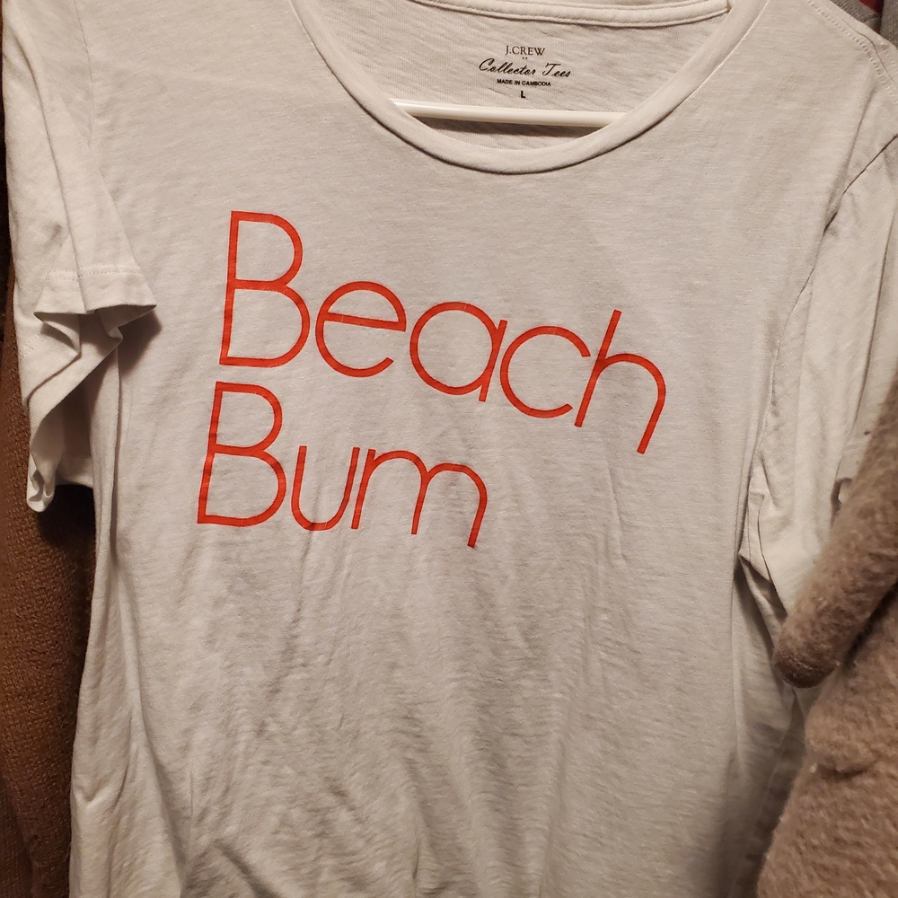 J.Crew White Collector Tee